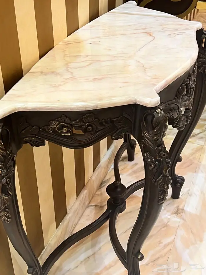 طاولة مدخل رخام 1