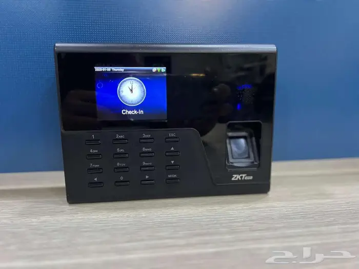 جهاز حضور وانصراف UA-760 بصمة الوجه والإصبع والكارت بطارية 1