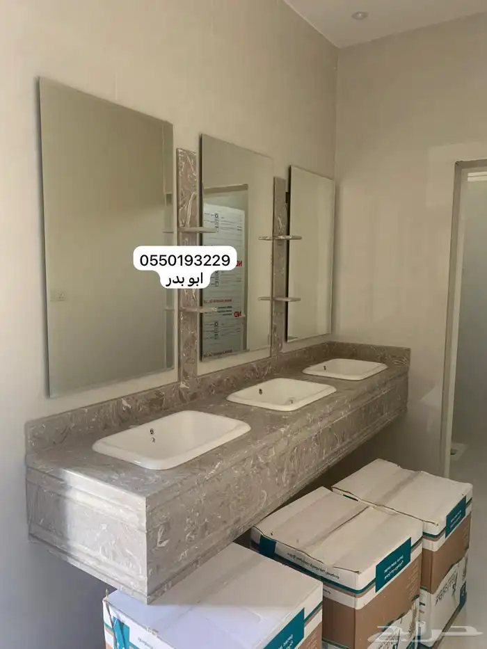 مشبات رخام افران خبز وبيتزا شوايات لحم دوة رخام كونتر رخام 8