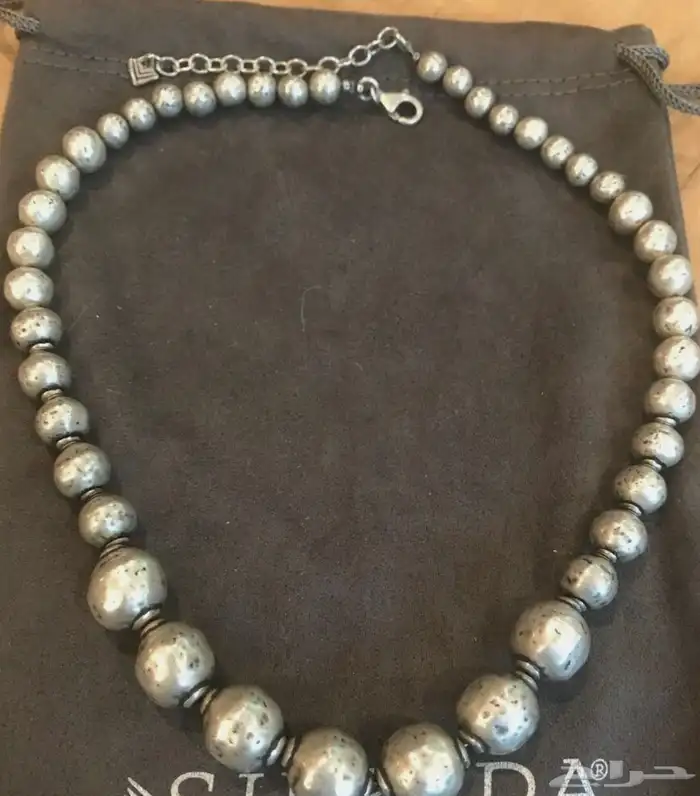 عقد قلادة فضة ماركة (Silpada )حاليا ماركة Avon ثقيلة 32 غم 14