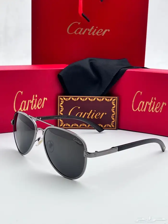 نظارات شمسية من ماركة كارتير مع الملحقات 8