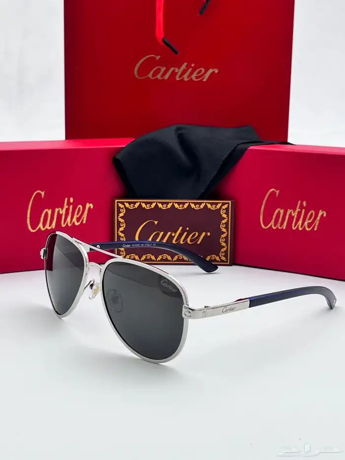 نظارات شمسية من ماركة كارتير مع الملحقات 7
