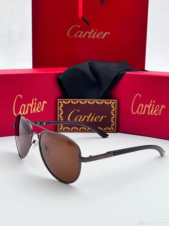 نظارات شمسية من ماركة كارتير مع الملحقات 1