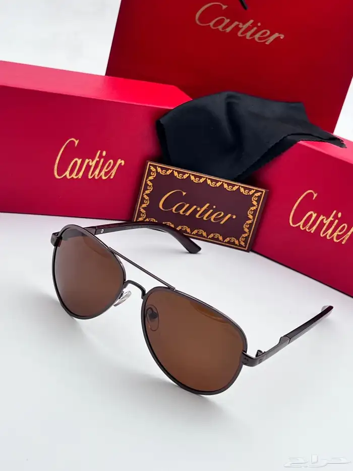 نظارات شمسية من ماركة كارتير مع الملحقات 5