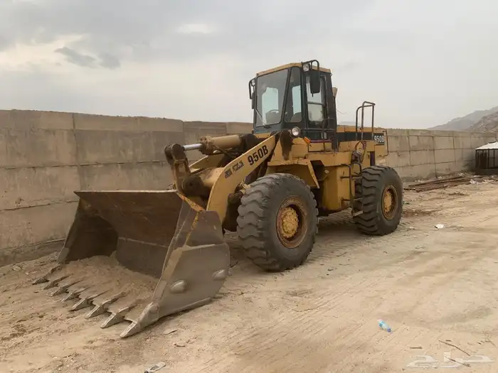 شيول كاتربلر 950B مديل 89 على الشرط مكينة قير تلحيمات 2