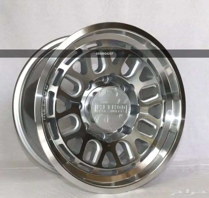 جنوط ميثود 8 مسمار نيكل فضي HD و F250 و F350 0