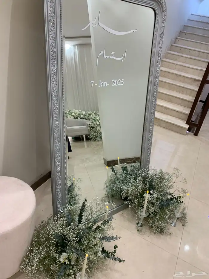 تنسيق كوش ملكه كوش زواج طاولات عشاء 1