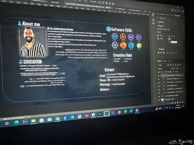 تصميمات و مونتاج فيديوهات و مشاريع بوربوينت وتصوير منتاجات 22