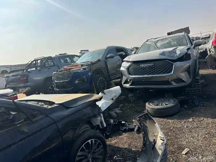 تشليح سيارات مصدومه شانجان وهافال قطع غيار 5