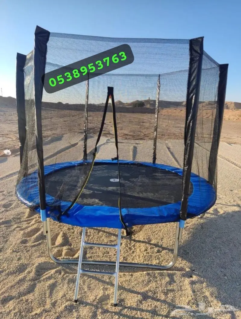 أهل الاستراحات والمخيمات جبنا لكم افضل المراجيح والألعاب 21