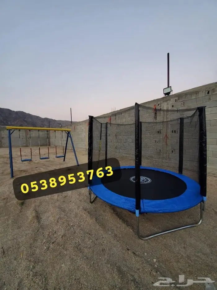 أهل الاستراحات والمخيمات جبنا لكم افضل المراجيح والألعاب 19