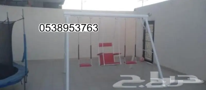 أهل الاستراحات والمخيمات جبنا لكم افضل المراجيح والألعاب 2