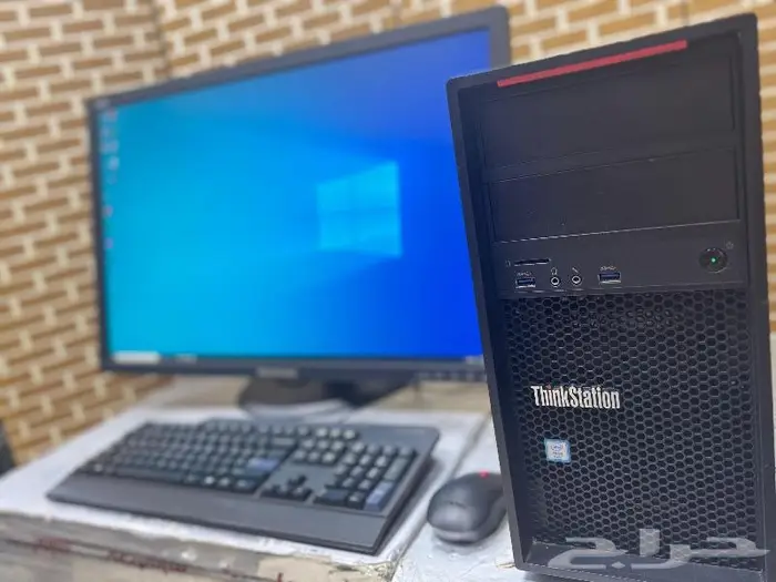 كمبيوتر مكتبى معالج XEON رام 32 LENOVO THINKVISION 1
