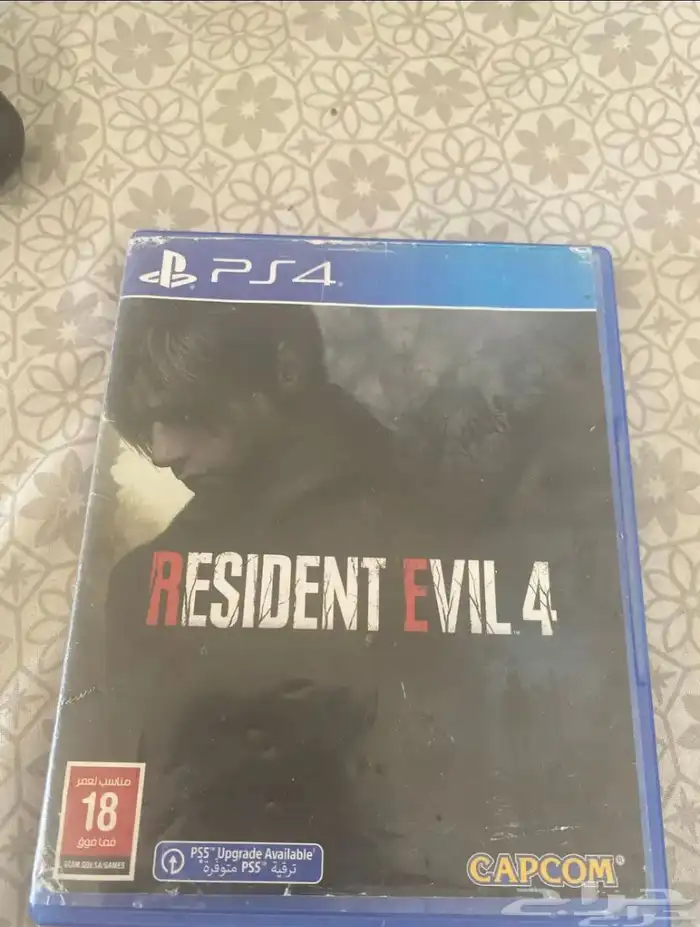السلام عليكم عندي شريط رزنت ايفل 4 يجي على سوني فايف 0