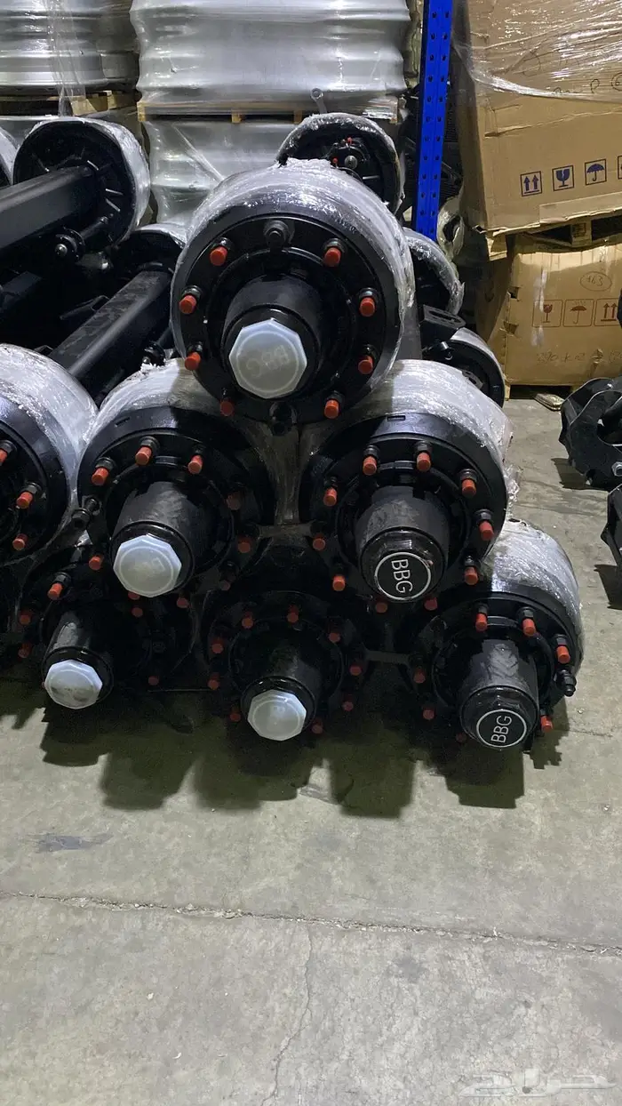 اطقم محاور بالون و سست ولوبدوقواعد قلاب شركه BBG 0