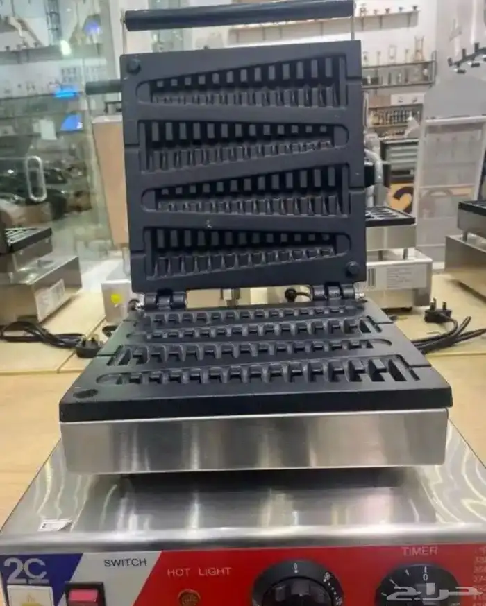 جهاز وافل بانكيك استيك وافل سخان صوص 2