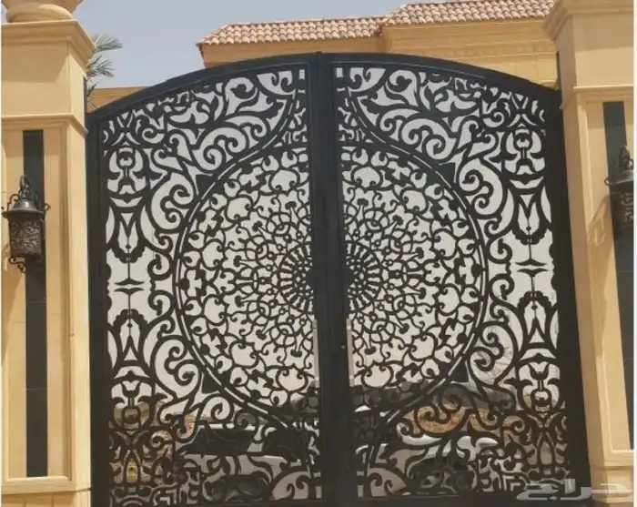 ورشة حداد ابواب شبابيك ساتر زنك قرميد ليزر قرميد فخار مظلات 68