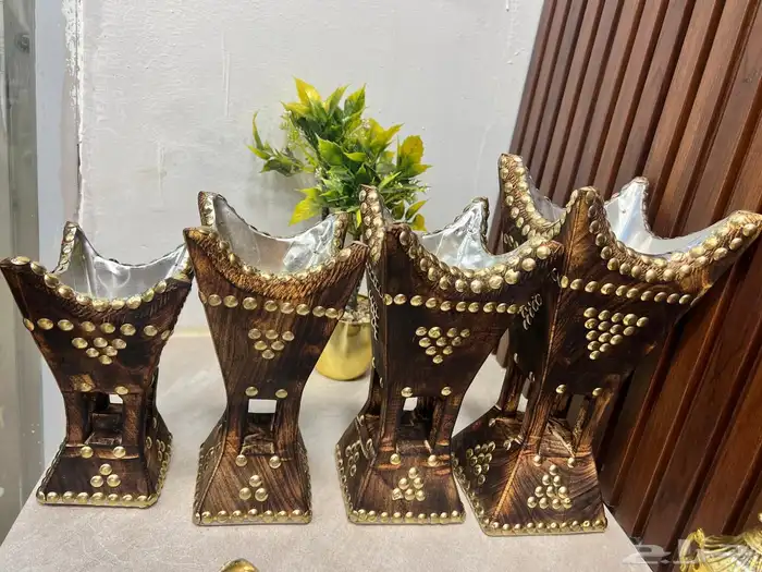 مباخر خشبية هندية وحايلية وتراثية 7