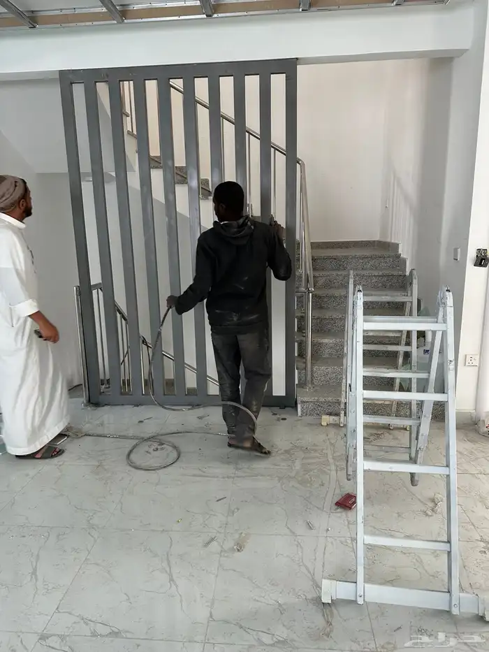 ورشة حداد ابواب شبابيك ساتر زنك قرميد ليزر قرميد فخار مظلات 22