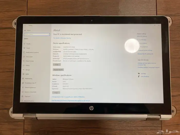 لابتوب Hp envy x360 4