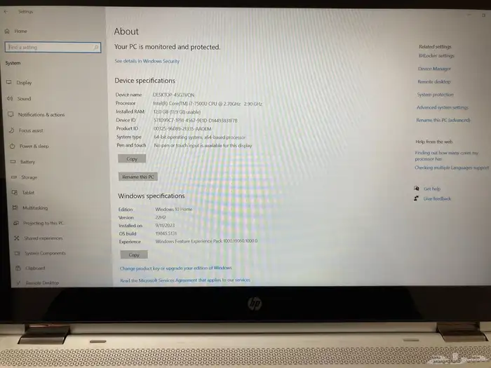 لابتوب Hp envy x360 3