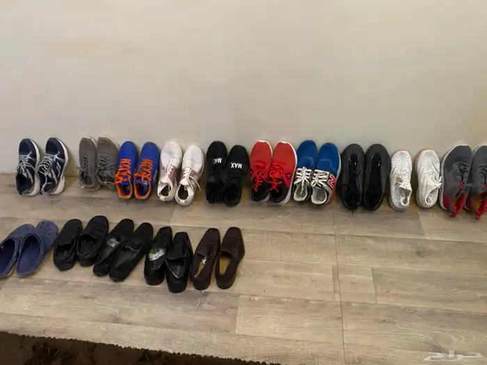 احذيه ماركات جديده لبست لبسه وحده الحبه ب 30والجمله براعيه 0