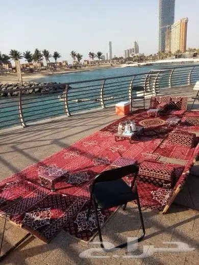 إيجار جلسات على البحر يوجد مواقع حلوة للعائلات 2