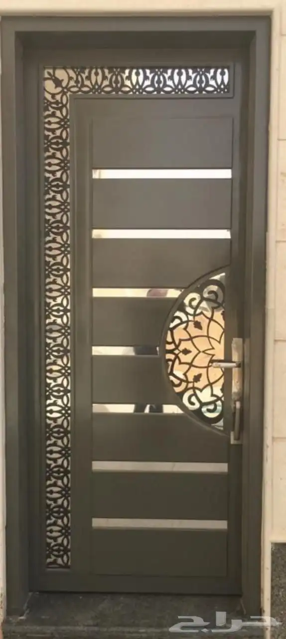 حداد ابواب شبابيك ليزر مظلات درابزين سواتر هنجر قرميد فخار 71