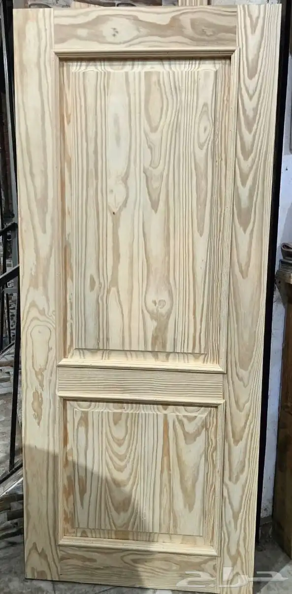 أبواب خشب بجميع أنواعه (( سويدي - MDF -بيتش باين - WPVC)) 0