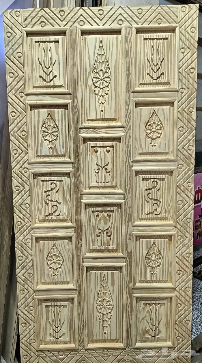 أبواب خشب بجميع أنواعه (( سويدي - MDF -بيتش باين - WPVC)) 2