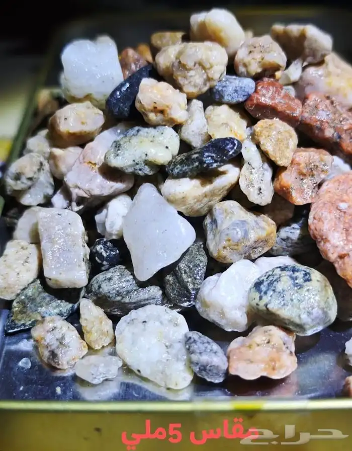 حجر الزينة (الأحجار النهرية River Stone) 16