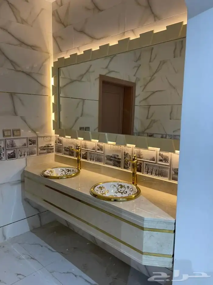 تفصيل وتركيب مغاسل وطاولات رخام 15