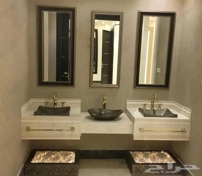تفصيل وتركيب مغاسل وطاولات رخام 22