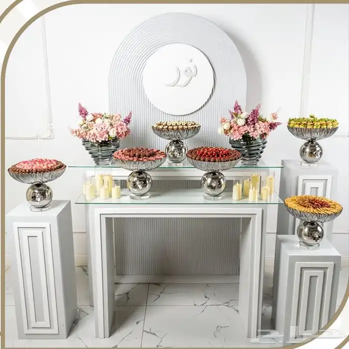 تفصيل طاولات ومداخل استقبال 9