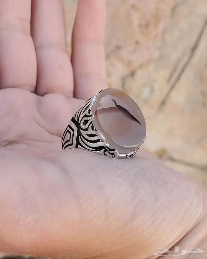 خواتم فضه ونوادر العقيق اليمني الطبيعي 19