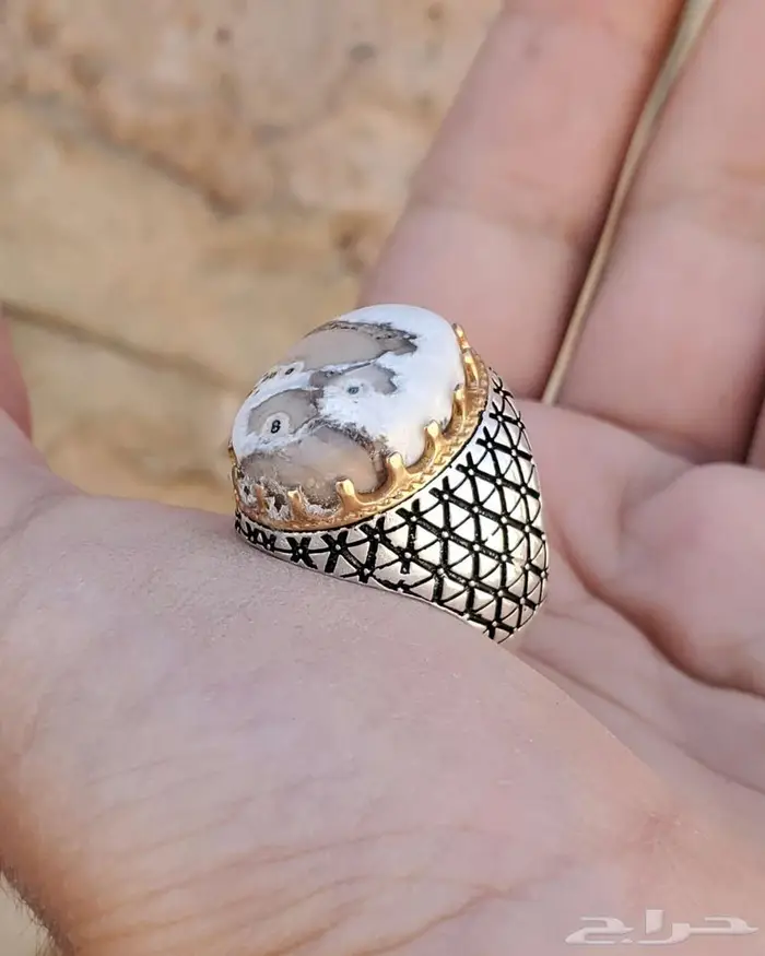 خواتم فضه ونوادر العقيق اليمني الطبيعي 17