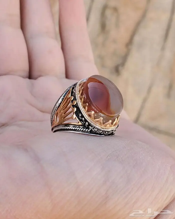 خواتم فضه ونوادر العقيق اليمني الطبيعي 13