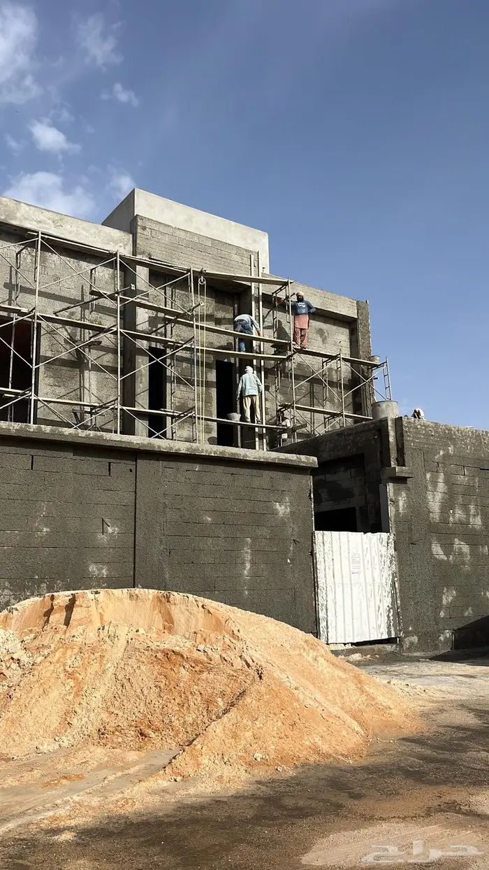 حفر مواقع وترحيل مخلفات بناء بناء سياج 18