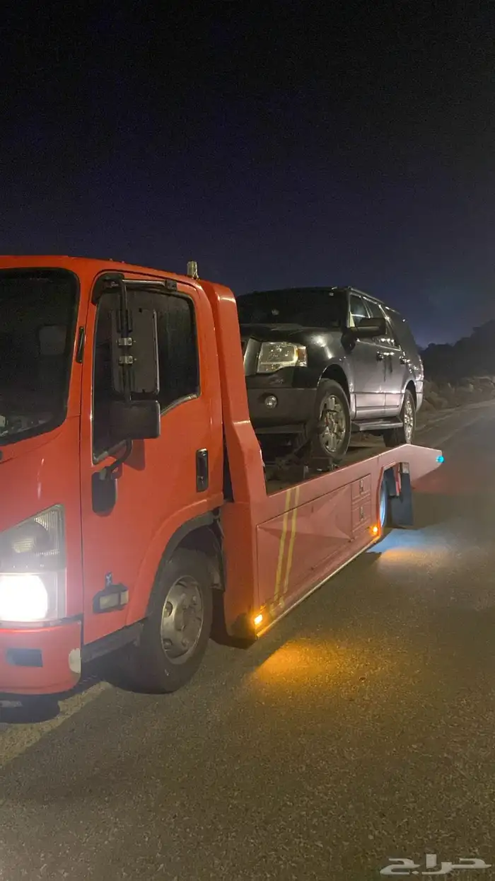 سطحة ابها عقبة ضلع خميس مشيط لنقل السيارات 2