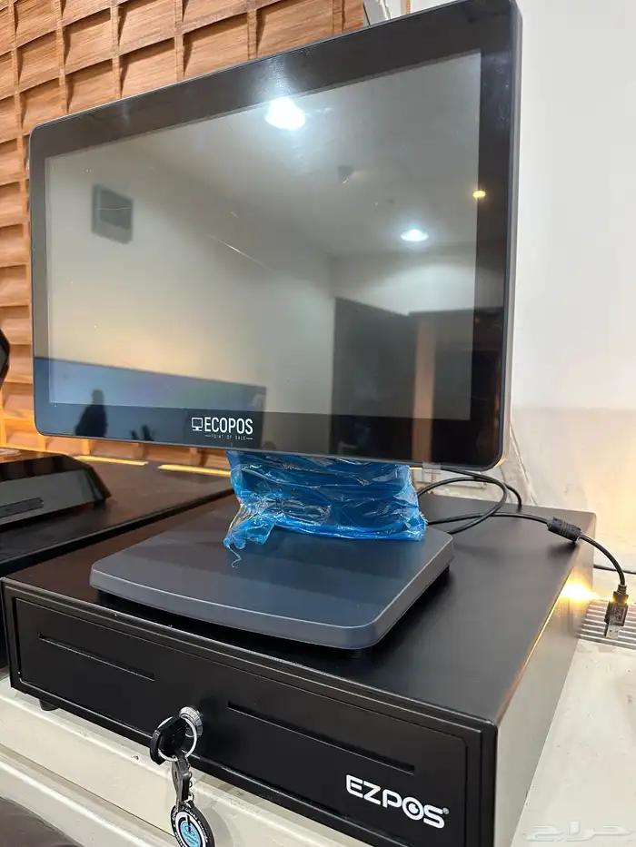 جهازكاشيرلمسi5coreوبرنامج محاسبةبوفيه مطعم كوفي تموينات 25