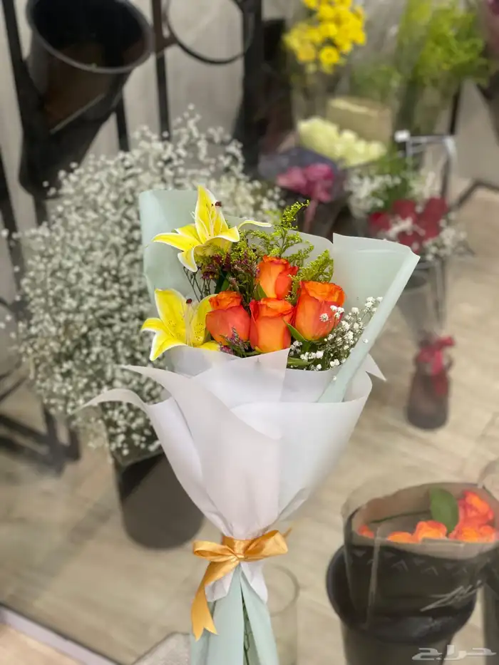 باقات ورد متعددة 7