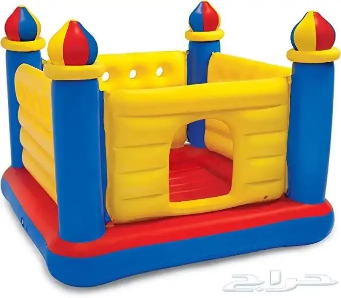 نطاطة أطفال هوائية ( ترمبولين هواء ) بالحجم الكبير شكل قلعة 7