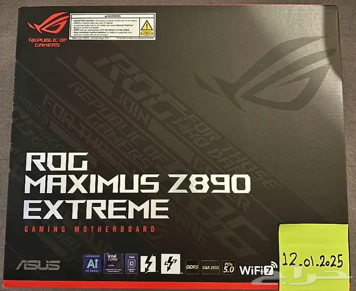 مذربورد اسوس ROG MAXIMUS Z890 EXTREME Socket LGA1851 0