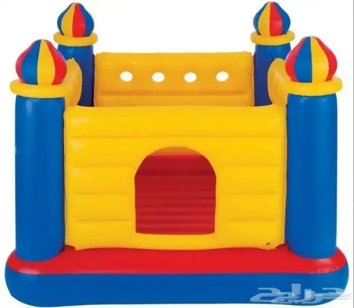 نطاطة أطفال هوائية ( ترمبولين هواء ) بالحجم الكبير شكل قلعة 1