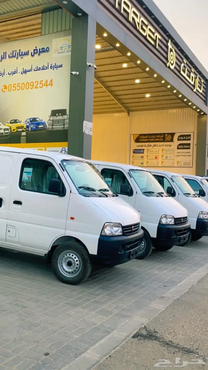 فانات سوزوكي بضاعة للايجار للشركات اللوجستية والمطاعم 0