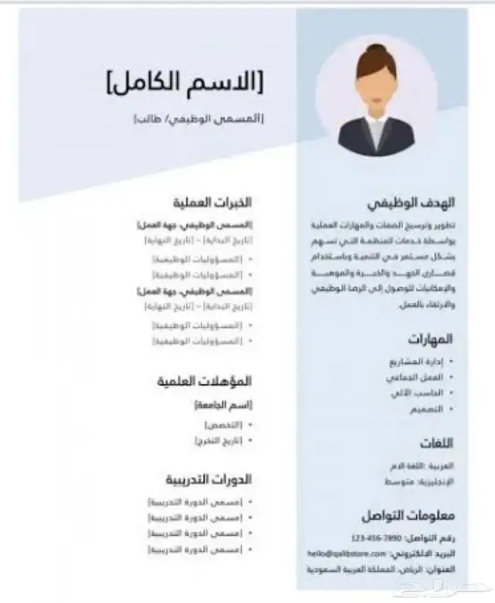 كتابة سيرة ذاتية باحترافية 0