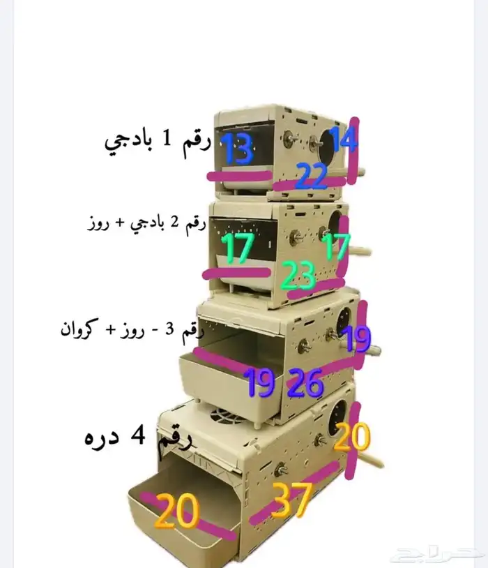 مستلزمات طيور من حضانة فروخ و أقفاص و إبراء غر و سيريلاك 11