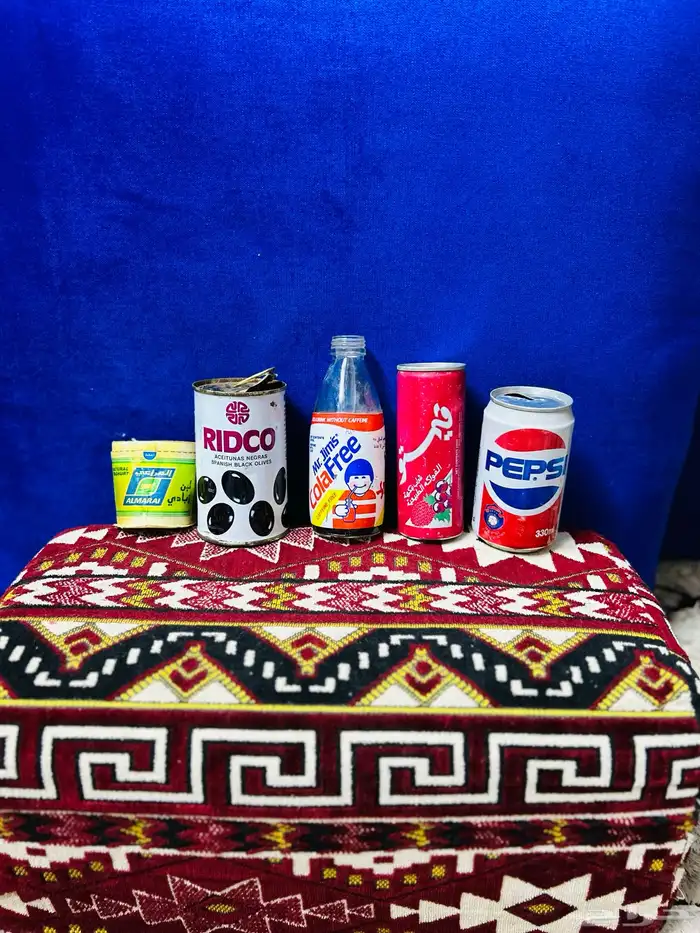 تراث علب بيبسي وتيم وميرندا وشاني وبعض العلب المختلفه 19