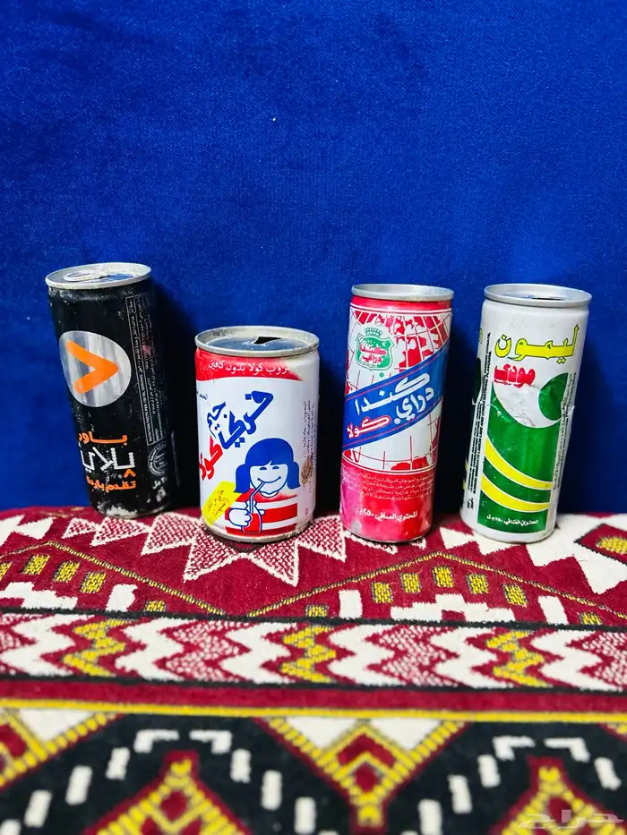 تراث علب بيبسي وتيم وميرندا وشاني وبعض العلب المختلفه 18
