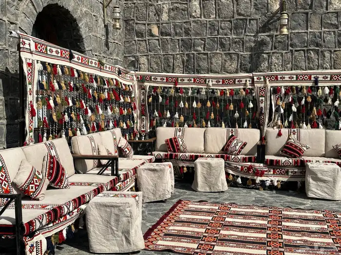 تنسيق طاولات طعام ريفي جلسات تراثيه 3